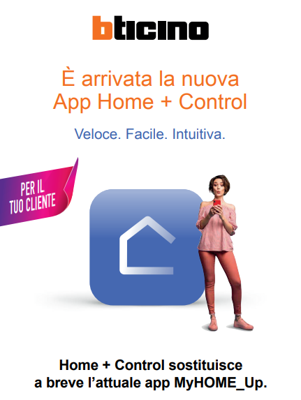 Nuova App HomeControl